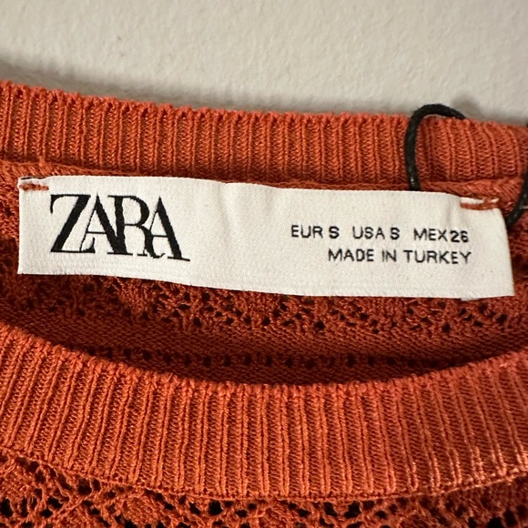 Zara Textured Long Sleeve Shirt - Picture 5 of 6